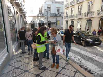 recolha de assinaturas PAN