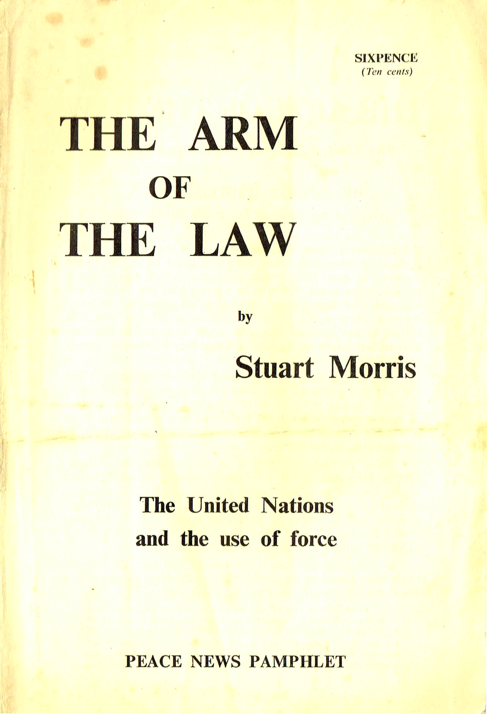 the arm of the law