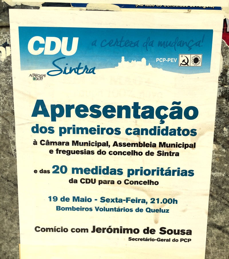 cdu sintra