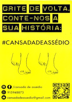 cansada de assedio